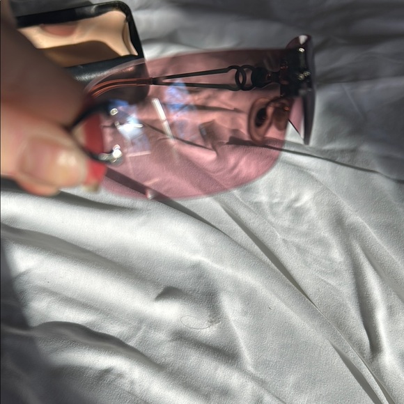 Chanel Women's Sunglasses - Pink - Picture 8 of 9